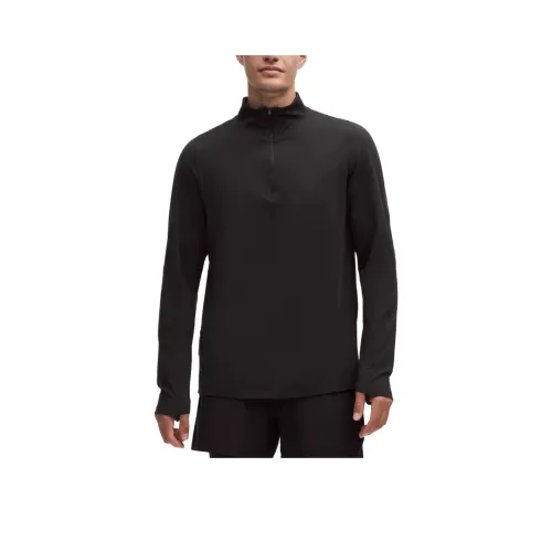 lululemon Черный BLK Мужские Рубашки