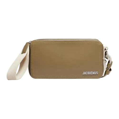 Jacquemus Сумка через плечо из коровьей кожи Мужская Хаки