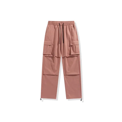 RAP PANDA Розовые унисекс карго-брюки