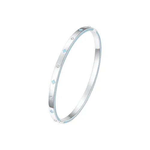 ZEGL Rhinestone Bangles Women's