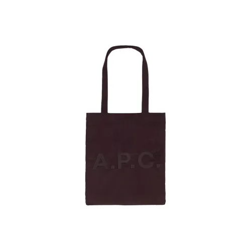 A.P.C Хлопок Тоут Сумка Сумка для покупок Сумка на плечо Стандартная Женская Красная