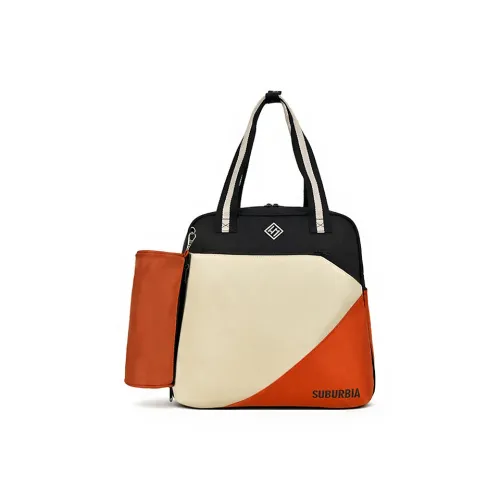 SUBURBIA Ткань Pickleball Сумки Унисекс Черный Яшма