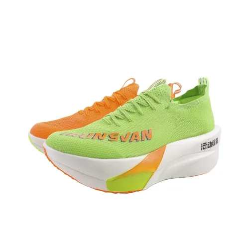 IRUNSVAN Беговые кроссовки Унисекс Несоответствующие цвета Лето Теплый оранжевый