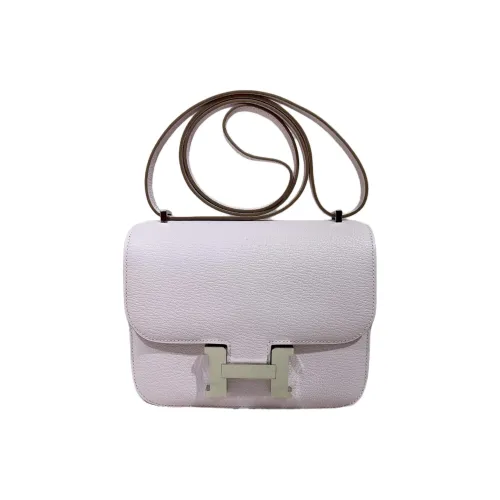 HERMES Constance Mysore Шевро Сумка через плечо Мини Женская 09 Розовый Фиолетовый Бледный Фантазийный Фиолетовый