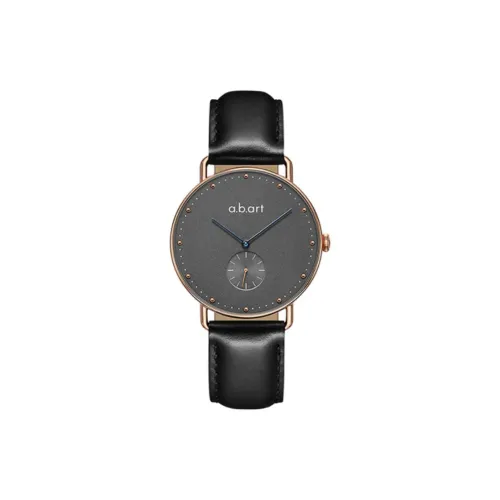 a.b.art Women's Watch Кварцевый механизм Естественная кожа Ремешок Серый циферблат Часы FR36 004 1L