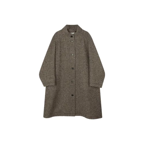 ETHOS Коричневый Женское Пальто