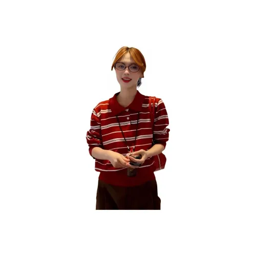 JECCI FIVE Красный Женский Трикотаж