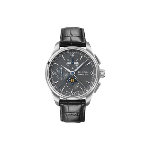 UNION GLASHUTTE SA Автоматический Механический Мужской Часы из Коллекции Belisar 42 мм Серые
