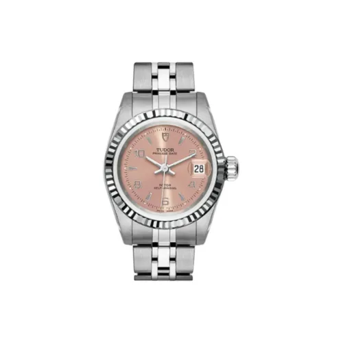 TUDOR Автоматический Механический Движение Женские Часы Prince and Princess Collection 25 мм Розовые