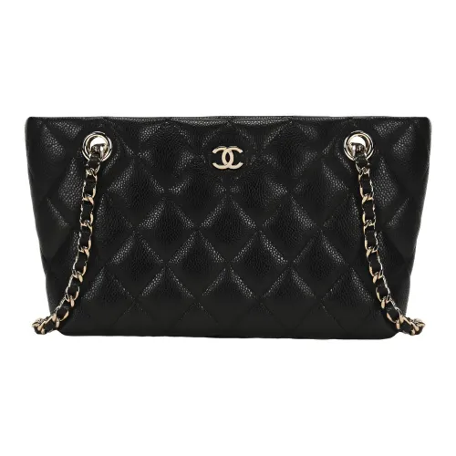 CHANEL Кожа Сумка через плечо Женская Черная