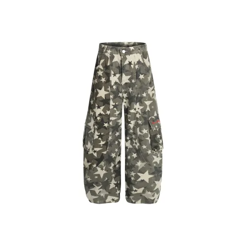 GBXM Gray Мужские Карго Брюки