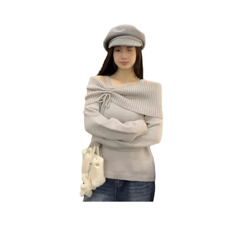 Dippanis Серый Женский Трикотаж