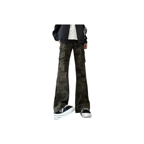 KVIV Камуфляж Мужские Джинсы