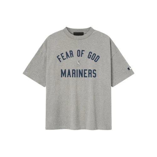 Fear Of God Essentials x MLB Коллаборация FW25 T-рубашка Унисекс