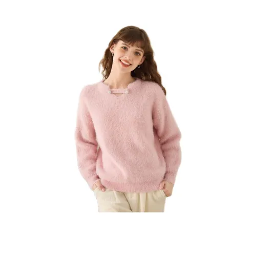 FAWENXIANGZI Розовые Женские Свитера