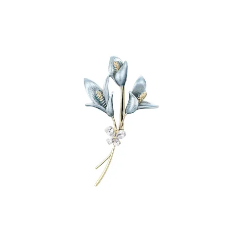 Lan Ying Размер 0 Экологичный Сплав Броши Унисекс