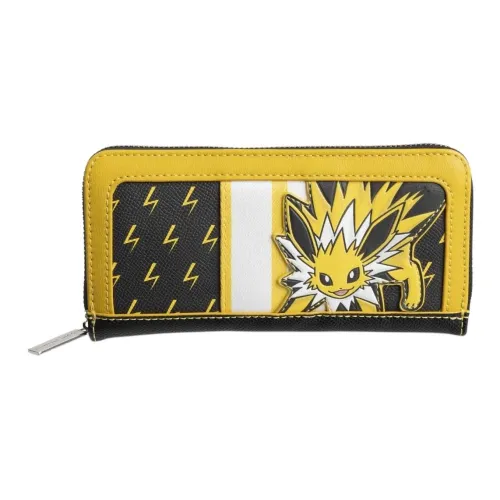 POKEMON Danielle Nicole Коллаборация Полиэстер Кошелек Мужской Желтый Коричневый