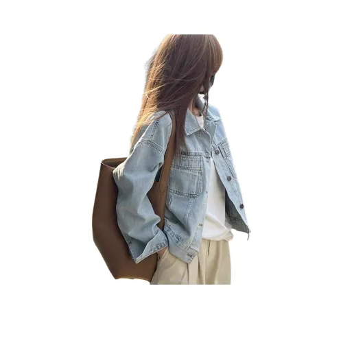 HAPG 176 Свет Укороченный Пальто [Высокое качество] Женские Куртки