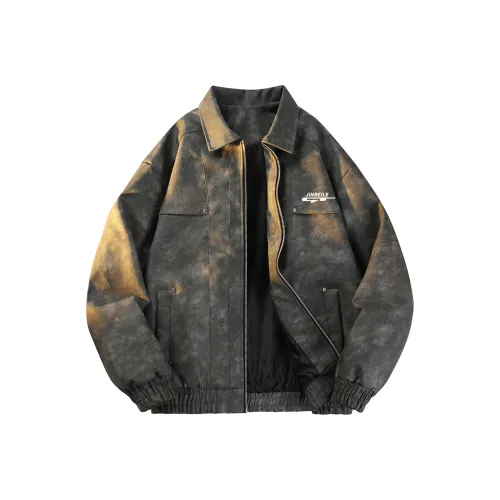 JINBEILE Унисекс Кожаные куртки