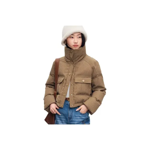 Dippanis Хаки Унисекс Пуховики