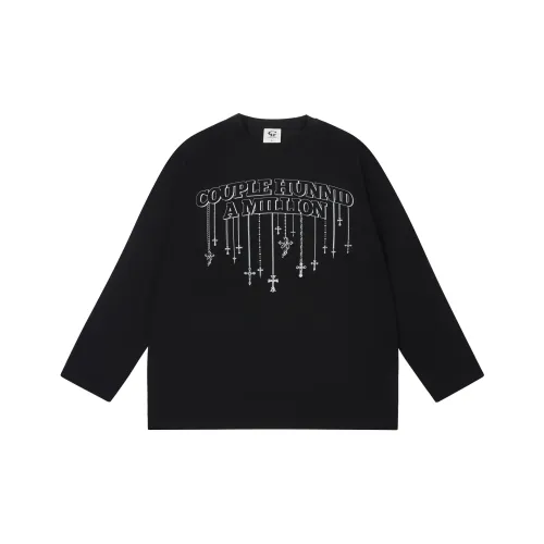 Couple Hunnid Длинный рукав Т-рубашка Унисекс