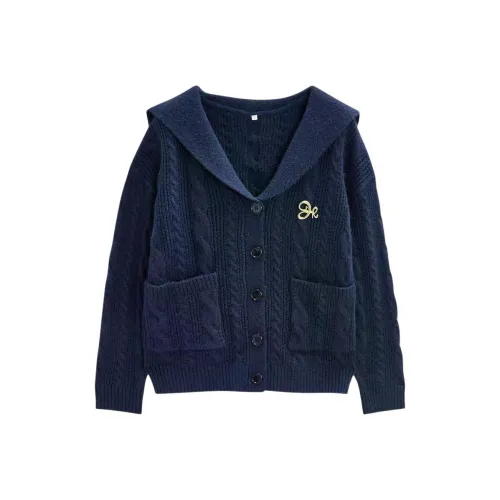 Love to serve Темно-синий Женский Трикотаж