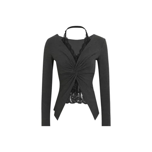 SDN by41 Темно-серый Женский Трикотаж