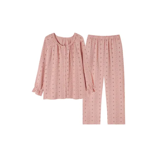 FENTENGCARE Розовый Женский Пижамный Комплект