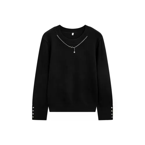 Love to serve Черный Женский Трикотаж