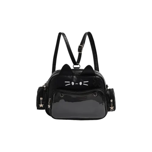 LETOO Рюкзак из искусственной кожи женский черный