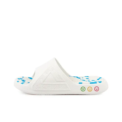 PEAK State Pole Guochuang сандалии Консервы't Help But Laugh And Cry Crushed Ледяной Пляжные сандалии Мужской Big Бело-ледяной синий