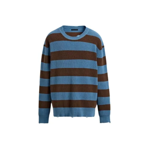 ZARA Синий Мужской Трикотаж