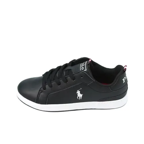 Polo Ralph Lauren Heritage Court Low Top Скейтборд Кроссовки Женские Черные
