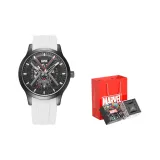 M-6071W Человек-паук [Сплав корпус, календарь, водонепроницаемый, силиконовый ремешок]