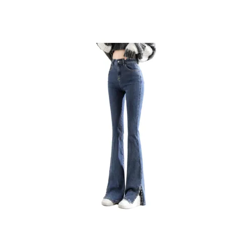 Tonlion Blue Women's Jeans Тонлион Синий Женские Джинсы