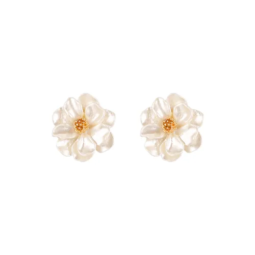 NUANTONG Медные серьги-гвоздики женские