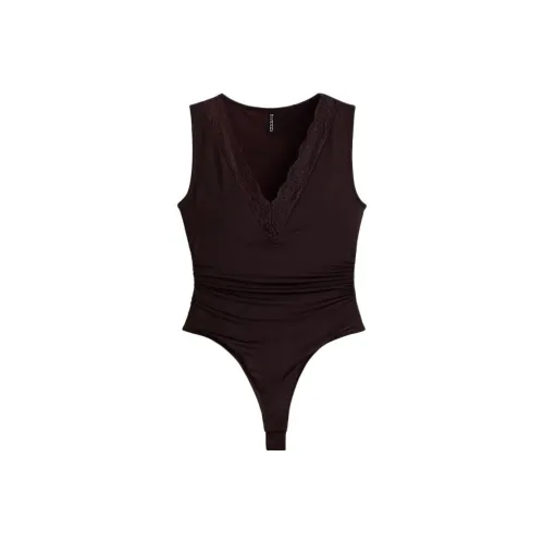 H M Бургунди Женское боди