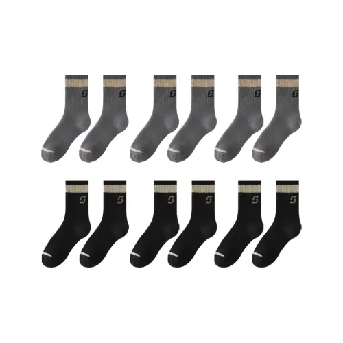 YUZHAOLIN Осенние и зимние носки до щиколотки мужской ассорти упаковка