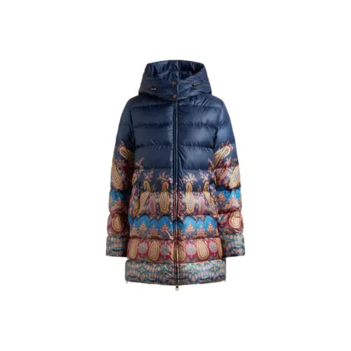 ETRO Синий Женские Пуховики