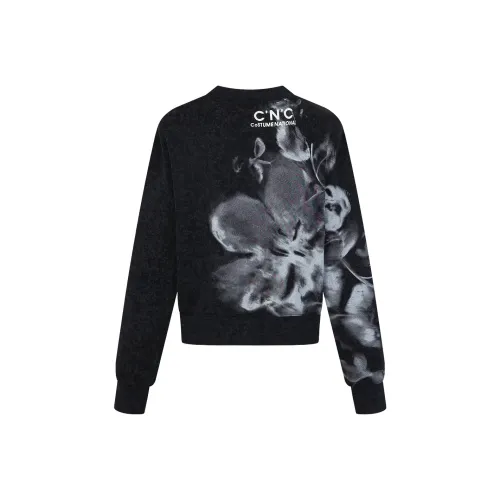C'N'C Smudge Distortion Series Длинный рукав Свитшот Женские