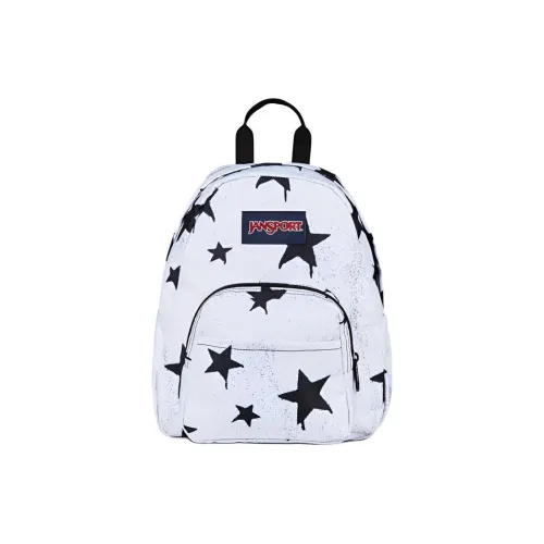 Jansport Рюкзак с молнией Мини Женский Белый и Черный