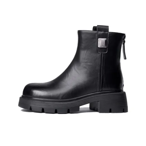 JOSINY Британский стиль Мартин Ботильоны 14 см Челси 4,5 см Женские