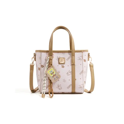 SpongeBob SquarePants ПУ (полиуретан) Сумка Стандартная Женская Абрикос