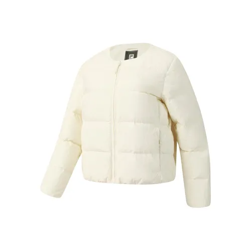 FILA EXPLORER Пуховик Женские Кардамоновый Белый