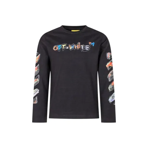 Off Белый T-рубашка для детей возраст 3-7 лет