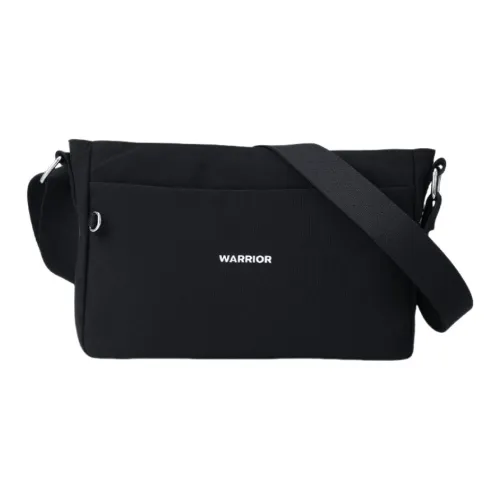 Warrior Тафта Велюр Сумка через плечо Сумка на плечо Стандартная Унисекс Черная