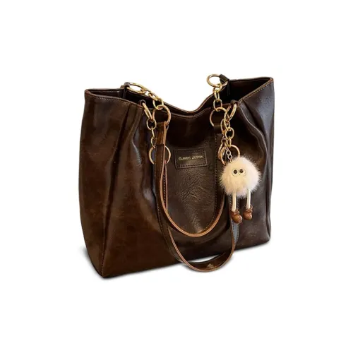 Crtnzo Kroez Сумка через плечо из синтетической кожи стандартная женская кофейного цвета