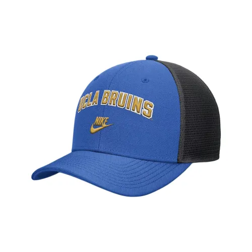 nike Полиэстер Кепки Мужские Синие