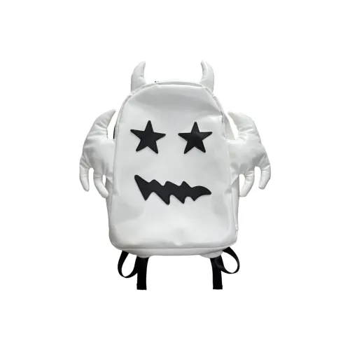 CREAM BEAR ПУ (полиуретан) Рюкзак Стандартный Подростки Белый