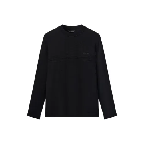 K·SWISS 008 Глубокий Черный Мужская T-Рубашка